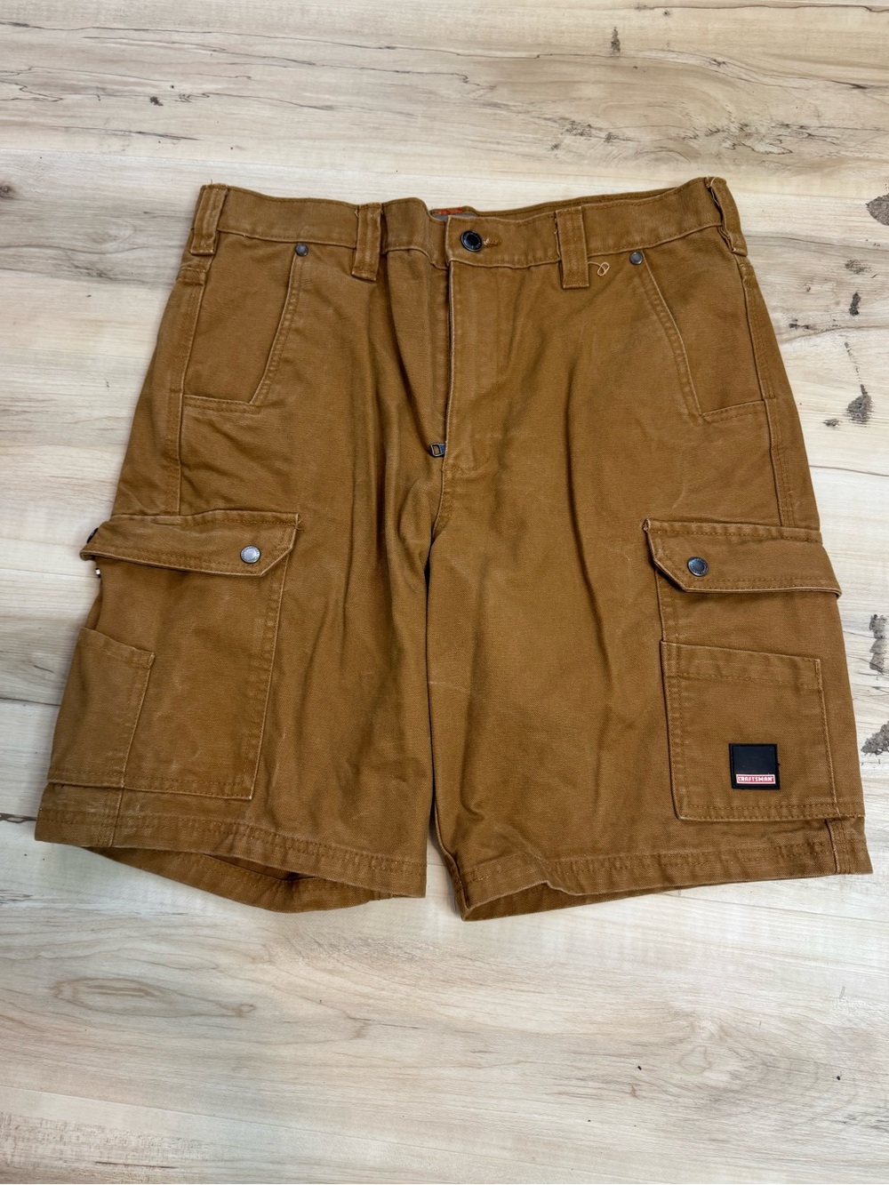 Men's Heavy Craftsman Cargo Work Shorts